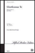 Glorificamus Te Two-Part choral sheet music cover